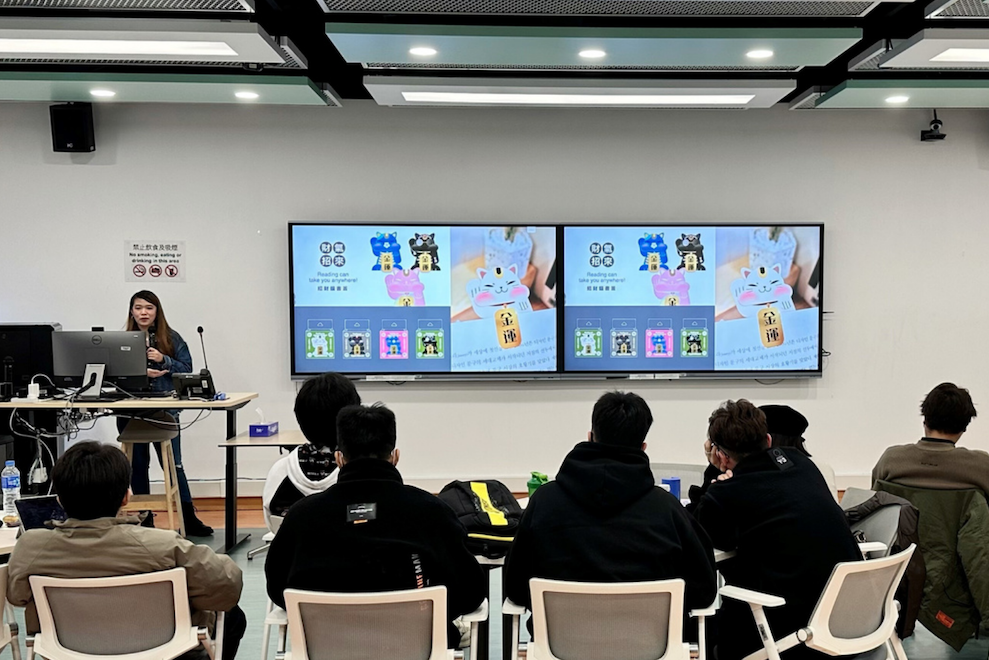 Tourism Retail and Marketing Management students attend session on brand positioning and client targeting